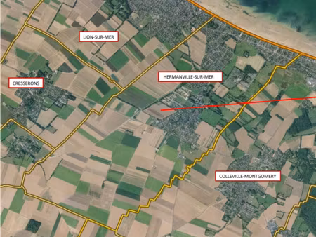 vente terrain à hermanville-sur-mer (14880) : à vendre / hermanville-sur-mer