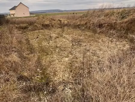 vente terrain à batir 840 m² à la ville-aux-bois-les-pontavert (02160)  45 000 €