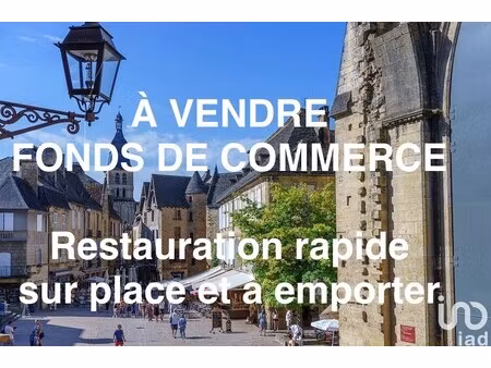 vente restauration rapide 25 m²