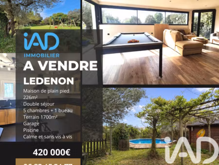vente maison/villa 6 pièces