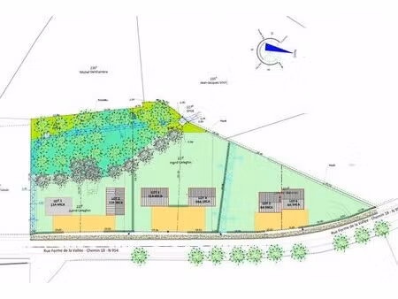 6 lots - viabilisation en cours