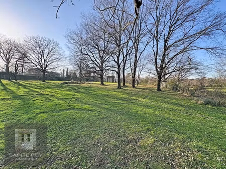 terrain avec permis de construire - 286 8 m2 - 6 ch