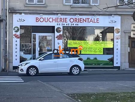 fonds de commerce boucherie  sandwicherie avec appartement t4
