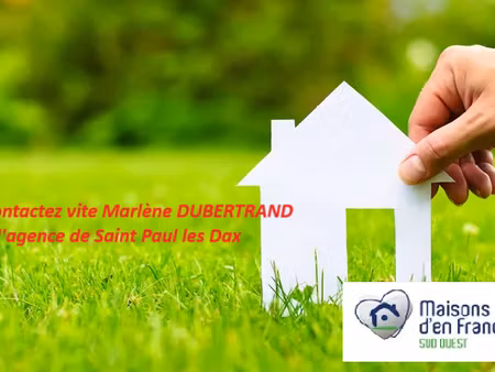 vente terrain 562 m² à laluque (40465)  47 000 €