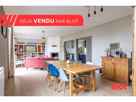 sous compromis grâce à l'exclusivité blot immobilier! belle maison familiale à boisgervill