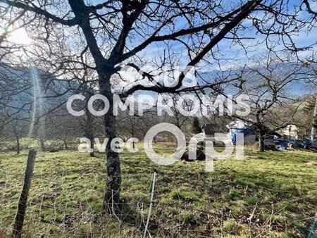 vente terrain 999 m² hurtières (38570)