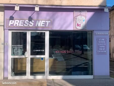 fonds de commerce pressing