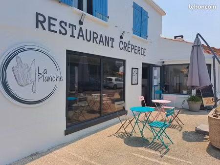 vend fond de commerce crêperie noirmoutier