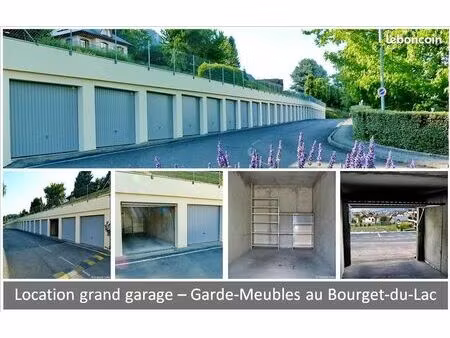 parking/garage à louer à proximité du lac du bourget