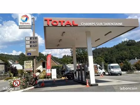 à vendre : garage  station-service  maison d'habitation et matériel professionnel - cantal