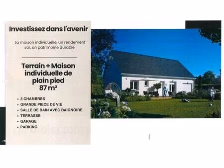 maison à vendre - 4 pièces - 87 m2 - petiville - 76 - haute-normandie