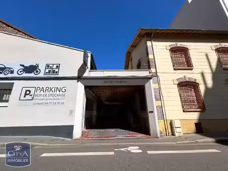 parking à louer - saint-étienne (42) - 77€