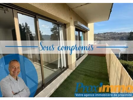 appartement t2 avec balcon et jolie vue lac !