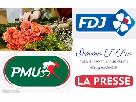 fdj  fleuriste  pmu  presse 100 m² savigny-sur-orge