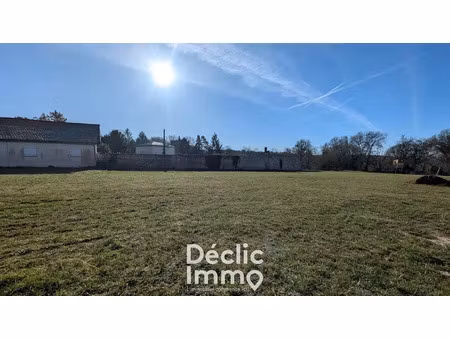 vente terrain 1200 m² à sers (16410)  38 500 €