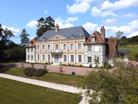 vente château 10 pièces 396.34 m² à coudray-rabut (14130)  3 950 000 €