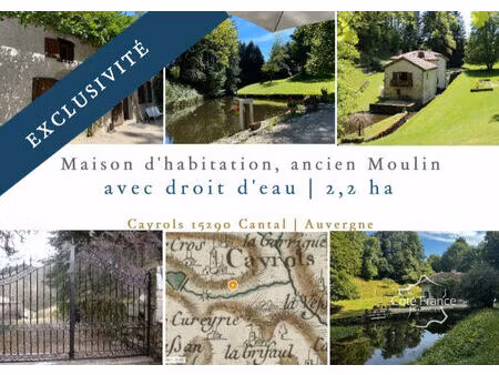 vente maison 7 pièces 209 m² cayrols (15290)