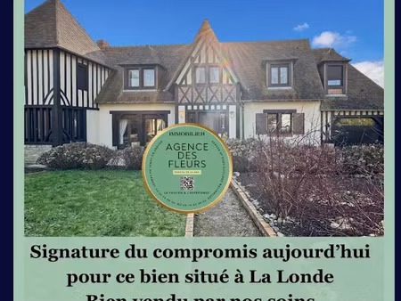 vente maison 7 pièces 207 m² à la londe (76500)  396 900 €