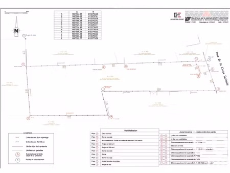 vente terrain à bâtir 1 352 m²