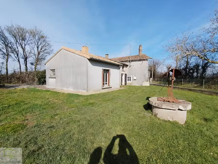 maison isolee 120m2 avec grange de 125m2