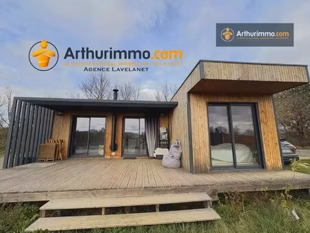 tiny house / chalet 30 m² avec terrasse en bois