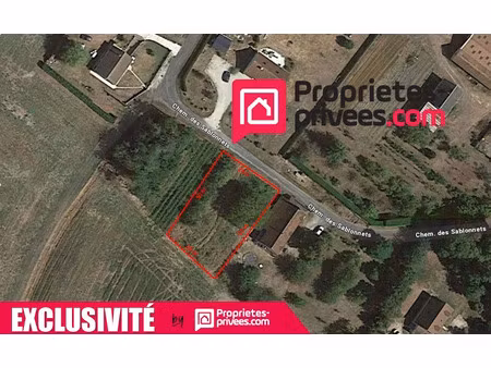 vente terrain 860 m² à choussy (41700)  19 470 €