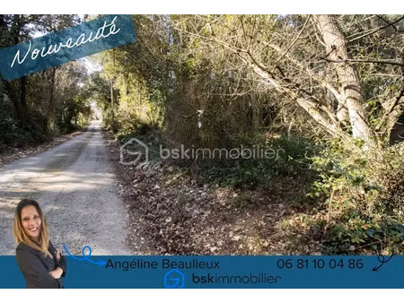 vente terrain 1881 m² à boucoiran-et-nozières (30190)  119 000 €