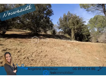 vente terrain 2412 m² à boucoiran-et-nozières (30190)  124 000 €