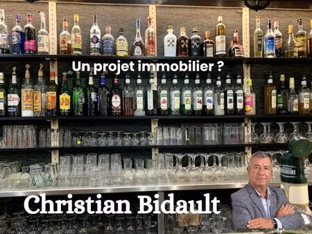 murs et fond d'un bar  tabac  pmu  fdj  vue mer et port