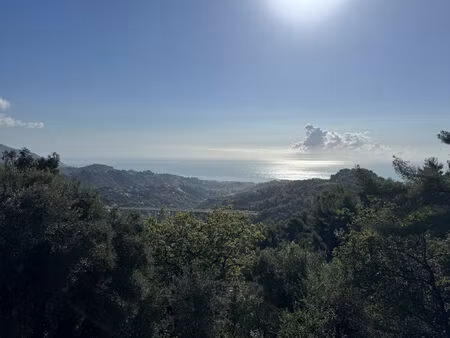 vente terrain 2430 m² sainte-agnès (06500)