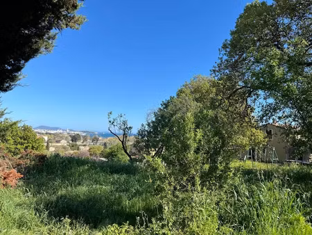vente terrain à batir 552 m² à ollioules (83190)  367 500 €
