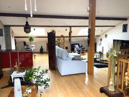 belle maison de caractère de 166 m² entièrement rénovée avec son garage  atelier  cave  bu