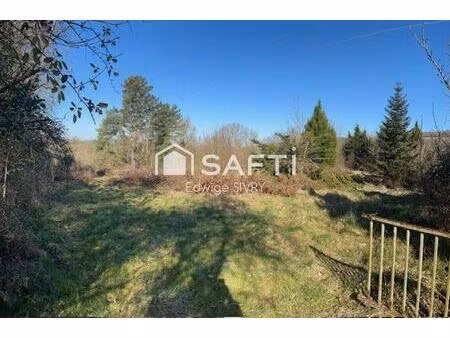 terrain atypique de 6045 m² avec vue panoramique