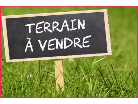 à vendre terrain constructible à saulny
