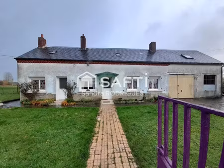 vente maison 4 pièces 104 m² à mesbrecourt-richecourt (02270)  89 900 €