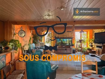 maison en pierre - garage et jardinet - 11140  axat