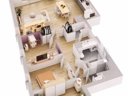 vente appartement 4 pièces 85 m² à etiolles (91450)  364 000 €