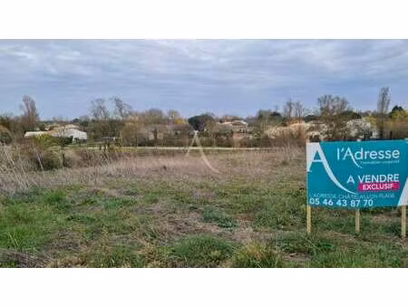 vente terrain à châtelaillon-plage (17340) : à vendre / 1042m² châtelaillon-plage