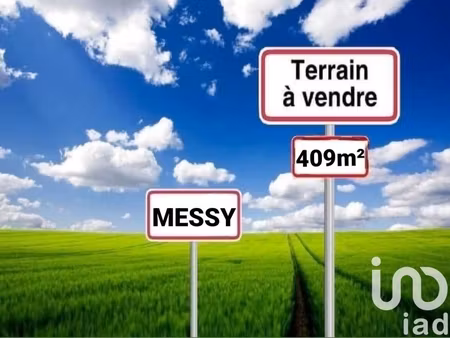 vente terrain à bâtir 409 m²