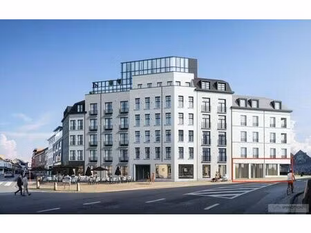 handelspand met super visibiliteit in het centrum