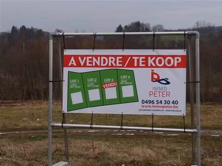 terrain à bâtir/bouwgrond