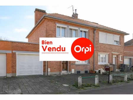 vente maison 4 pièces 78 m² à comines (59560)  199 800 €