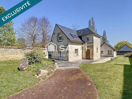 vente maison 5 pièces 151 m² à feuguerolles-bully (14320)  295 000 €