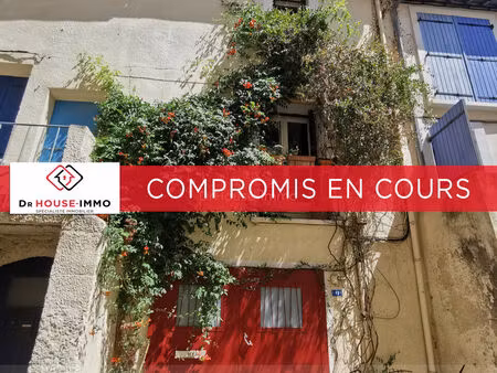 charmante et authentique maison de village f5 avec terrasse et garage/ cave - montpellier 