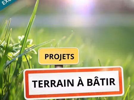 terrain plat à bâtir de 606 m2