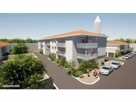 hyper centre ville de st denis en bugey - t3 avec terrasse  jardin   garage et parking re 