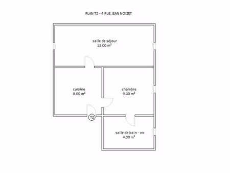 appartement 2 pièces 36 m²