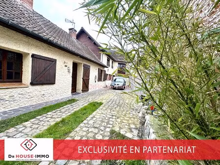 charmante longère familiale spacieuse à bry avec jardin arboré et garage