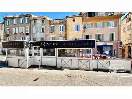 brasserie  fonds de commerce 103 m² cuers