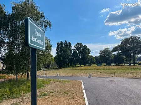 terrain 342 m² saint aubin du pavail